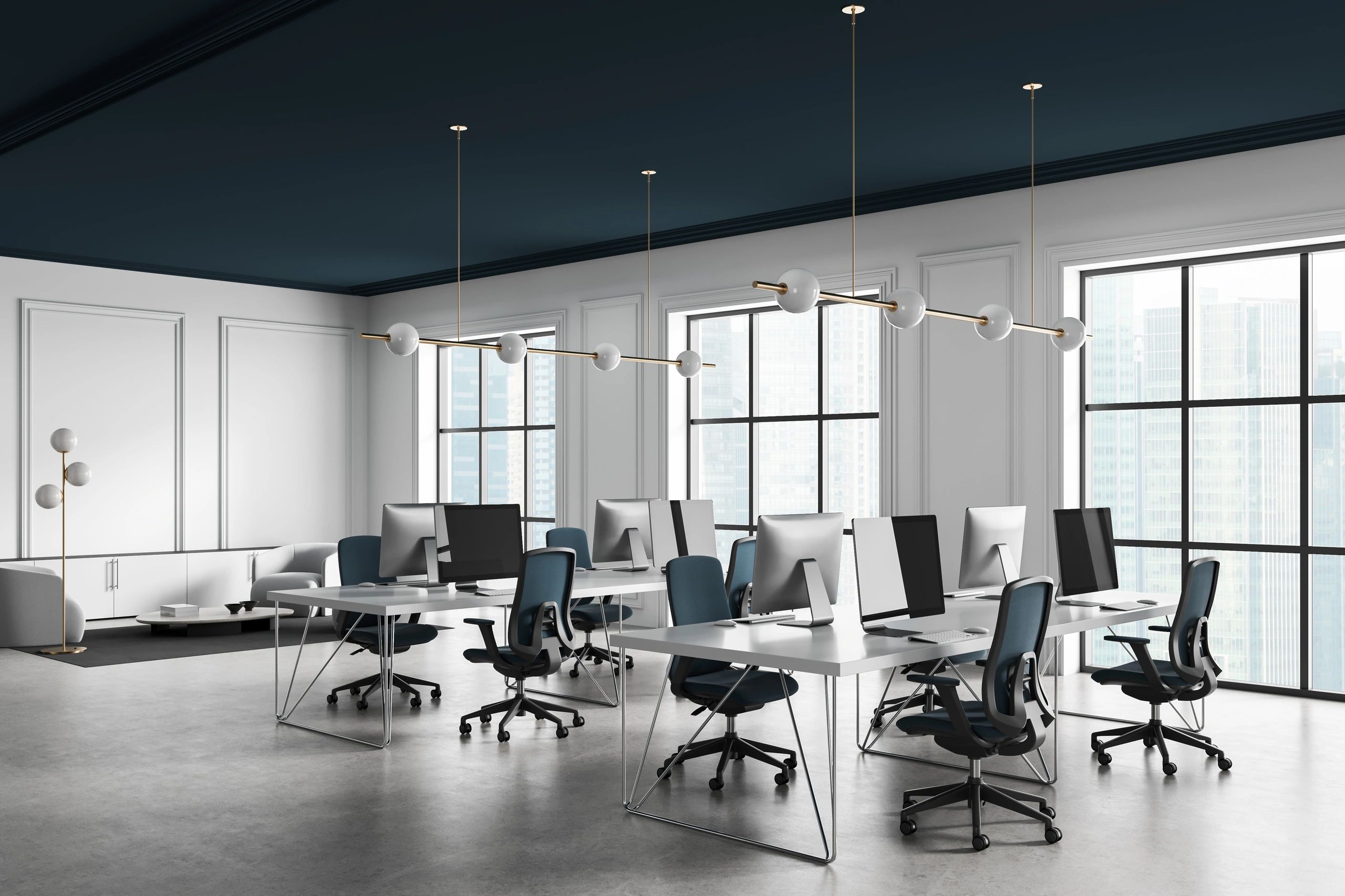 modern workspace stationery productivity