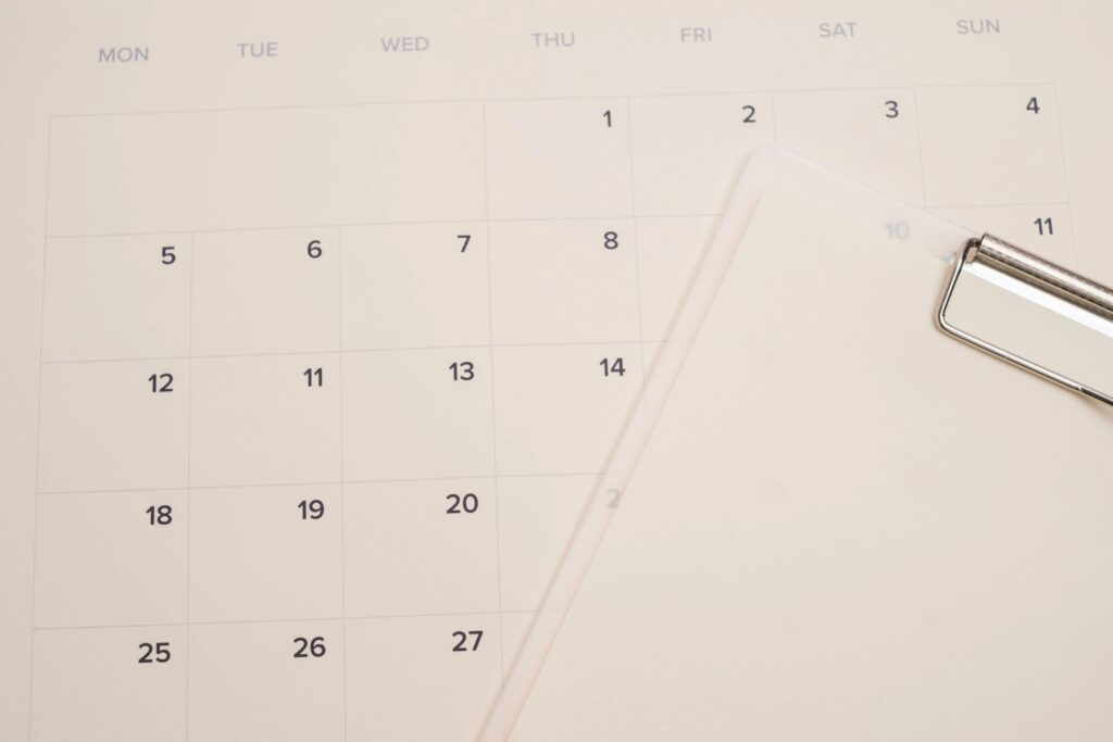 minimalist printable monthly planner paper